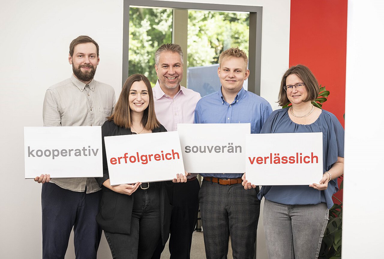 Werden Sie Teil des Teams.