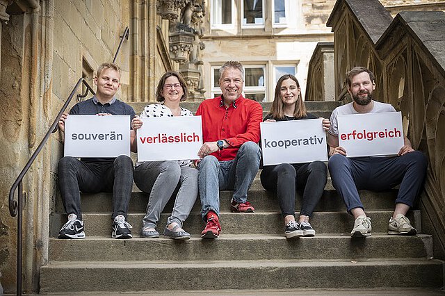 „Ein Team, das Türen öffnet.