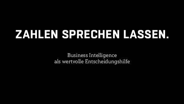 Infopaket zu Business Intelligence