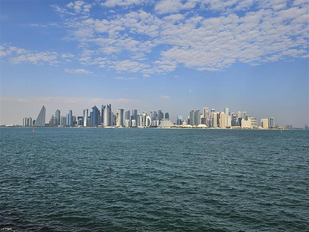 Die Skyline von Katar
